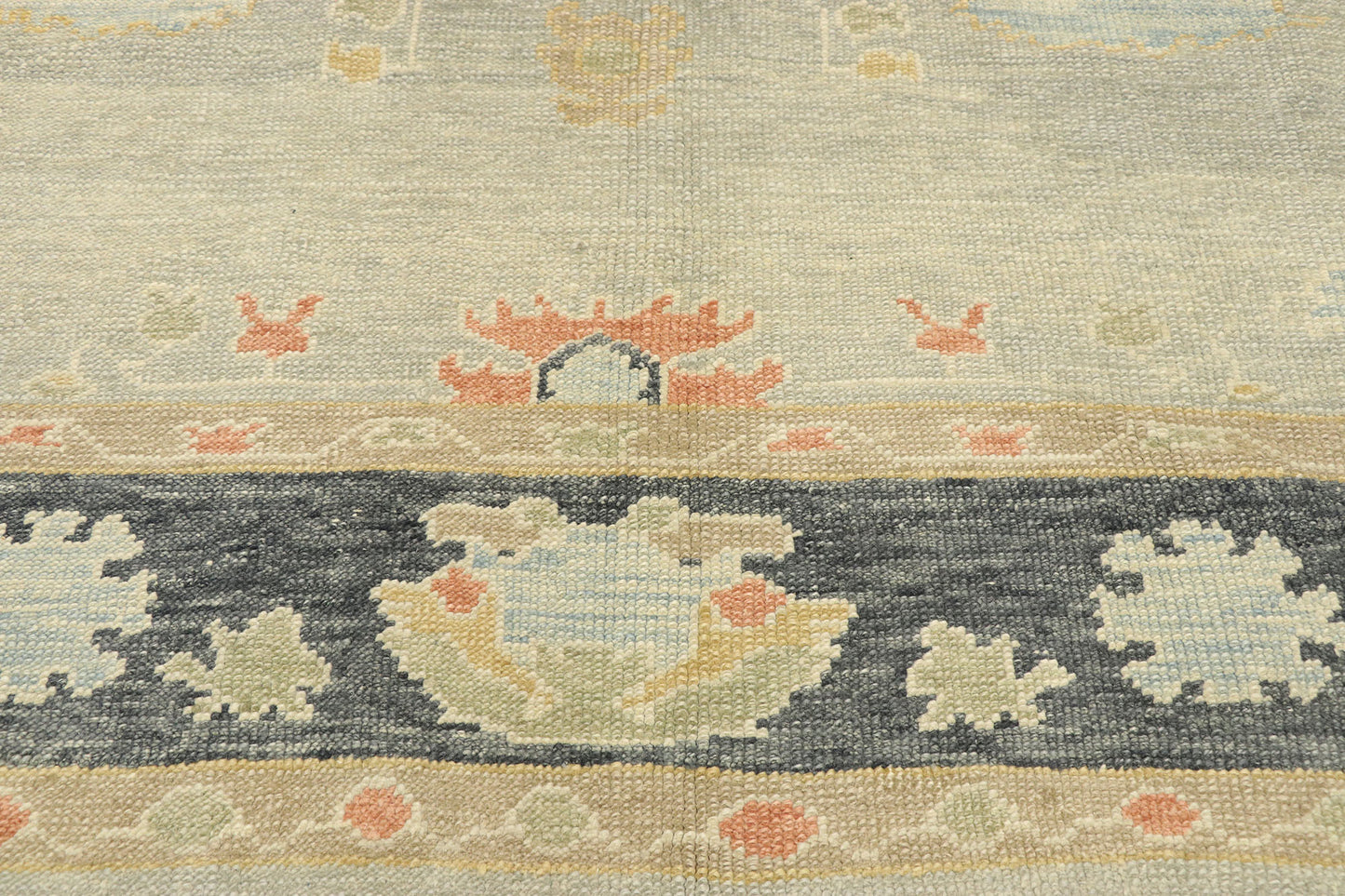6 x 9 Contemporary Turkish Oushak Rug 52860