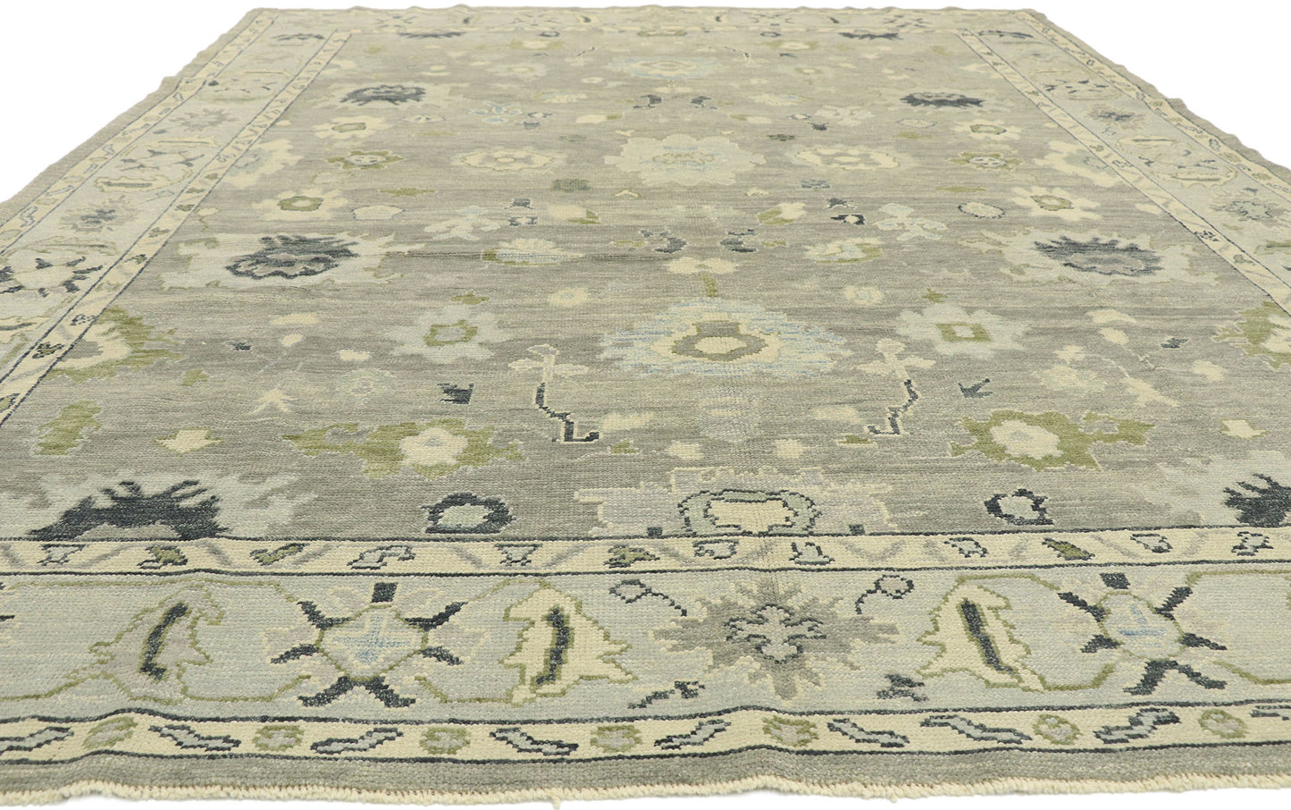 9 x 12 Contemporary Turkish Oushak Rug 52861