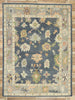 9 x 12 Colorful Turkish Oushak Rug 52862