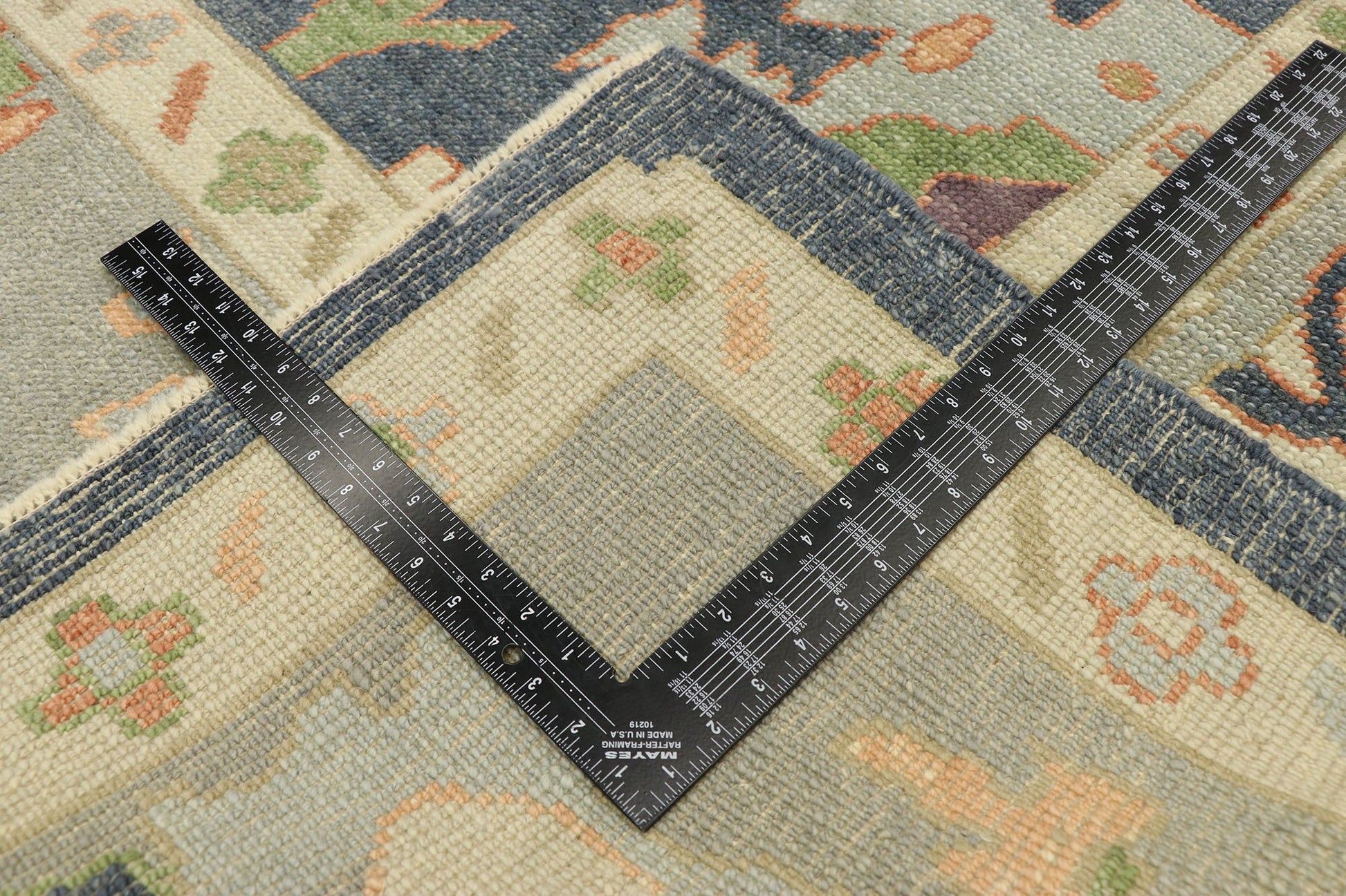 9 x 12 Colorful Turkish Oushak Rug 52862