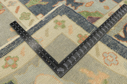 9 x 12 Colorful Turkish Oushak Rug 52862