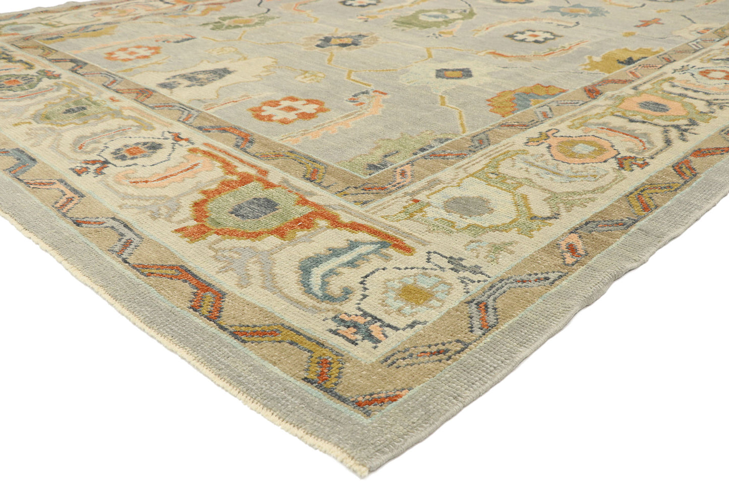 8 x 11 Contemporary Turkish Oushak Rug 52865