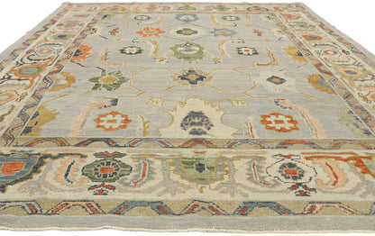 8 x 11 Contemporary Turkish Oushak Rug 52865