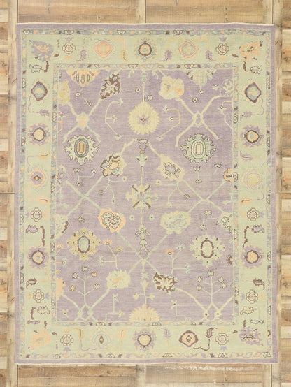 8 x 11 Contemporary Turkish Oushak Rug 52866