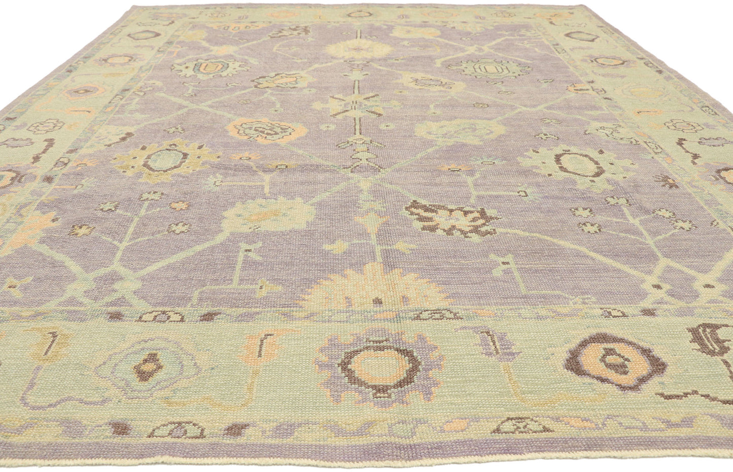 8 x 11 Contemporary Turkish Oushak Rug 52866