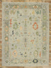 11 x 14 Contemporary Turkish Oushak Rug 52867