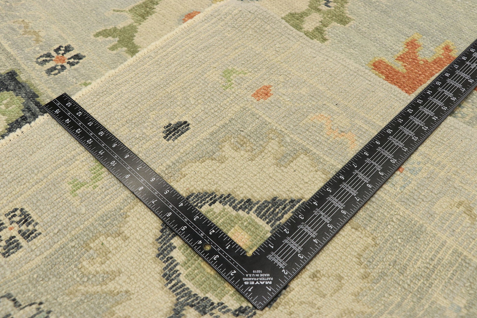 11 x 14 Contemporary Turkish Oushak Rug 52867