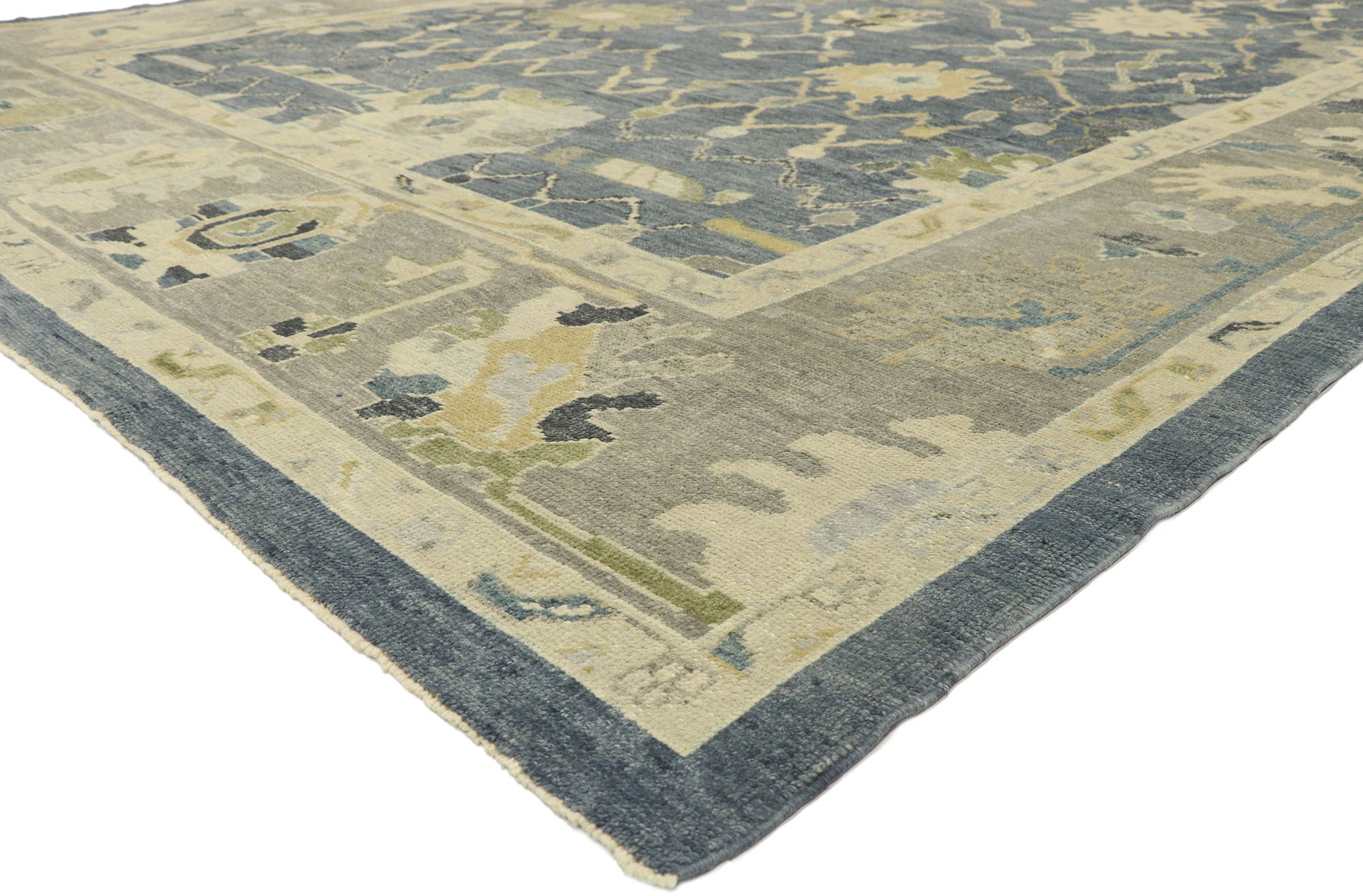 10 x 15 Contemporary Turkish Oushak Rug 52868