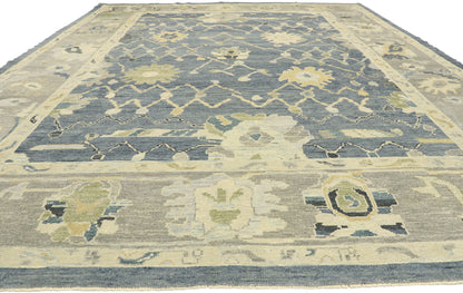 10 x 15 Contemporary Turkish Oushak Rug 52868