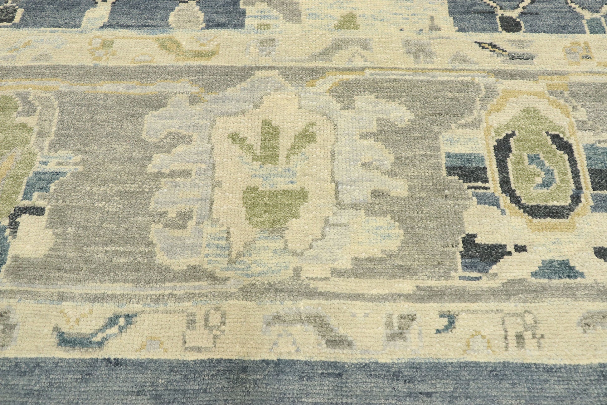 10 x 15 Contemporary Turkish Oushak Rug 52868