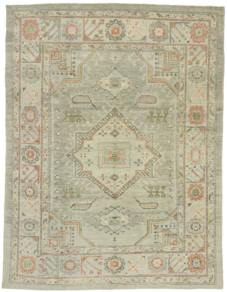 9 x 12 Turkish Oushak Rug 52870