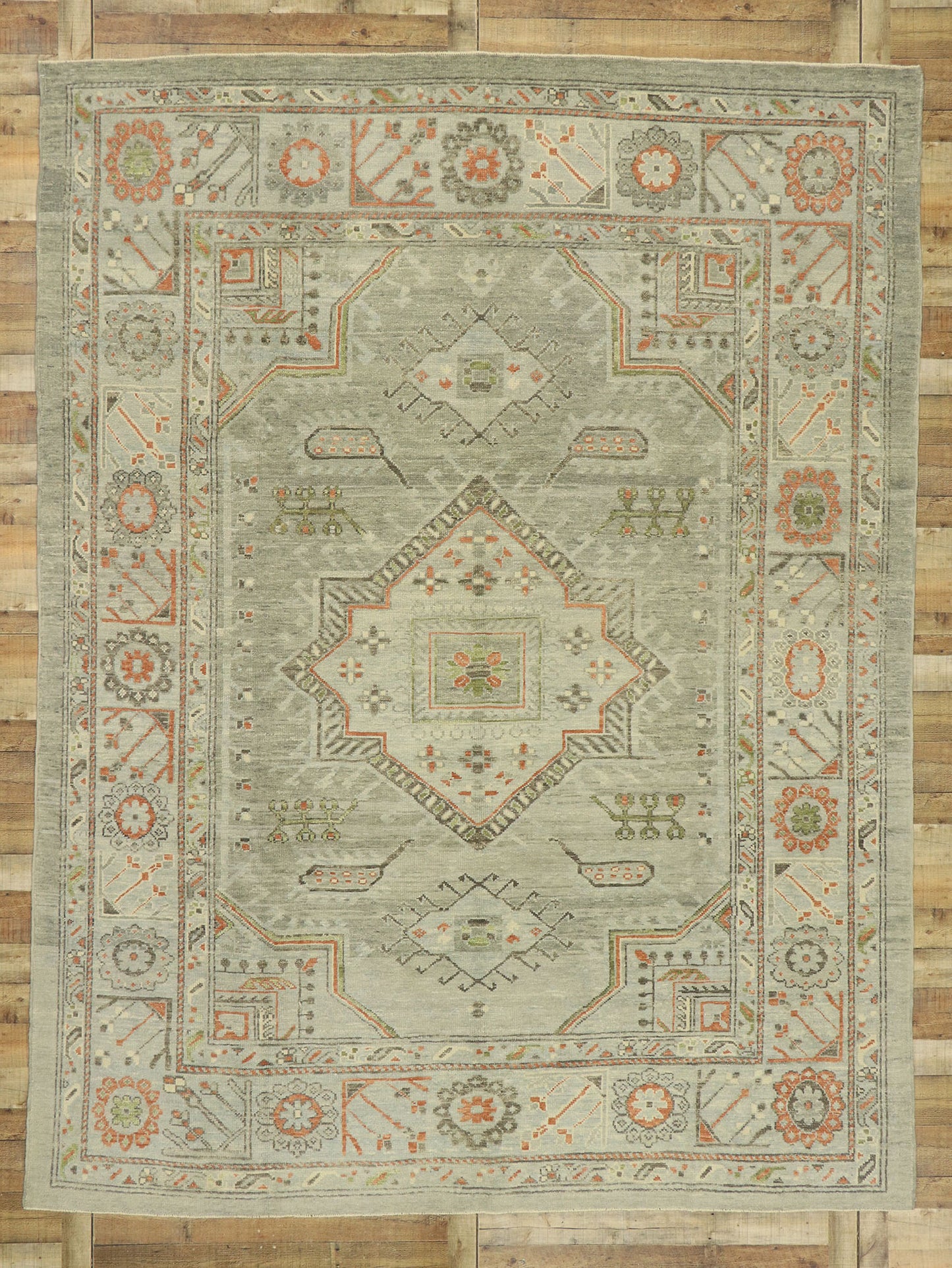 9 x 12 Turkish Oushak Rug 52870