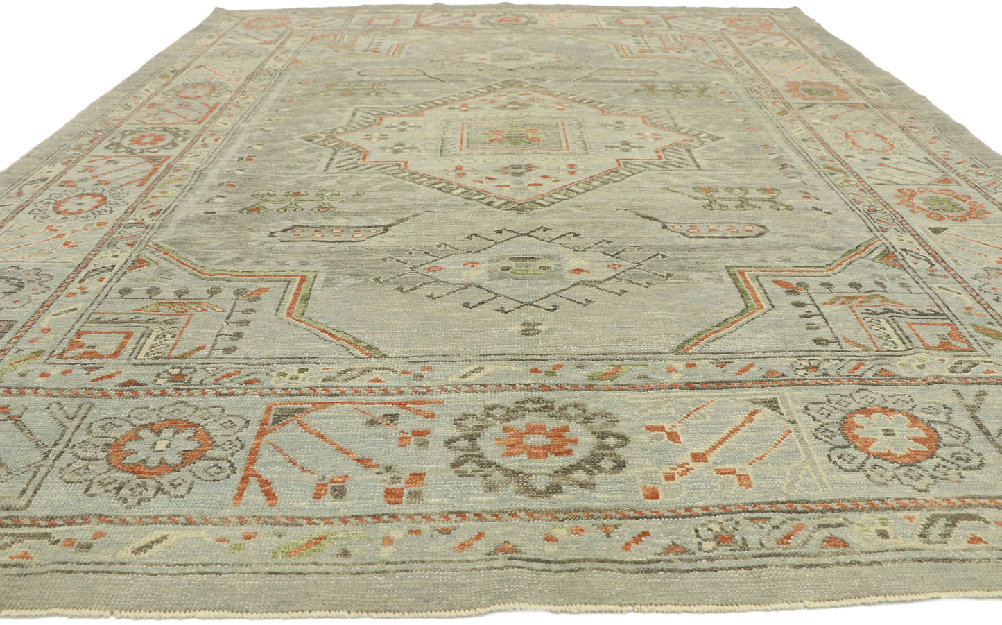 9 x 12 Turkish Oushak Rug 52870