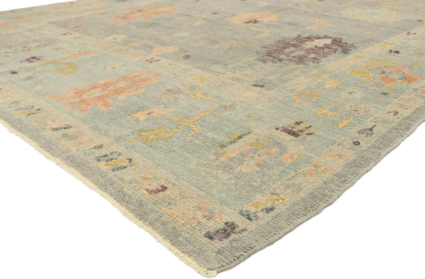 8 x 11 Contemporary Turkish Oushak Rug 52872