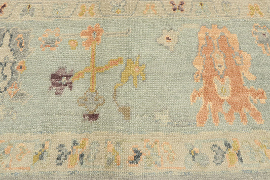8 x 11 Contemporary Turkish Oushak Rug 52872