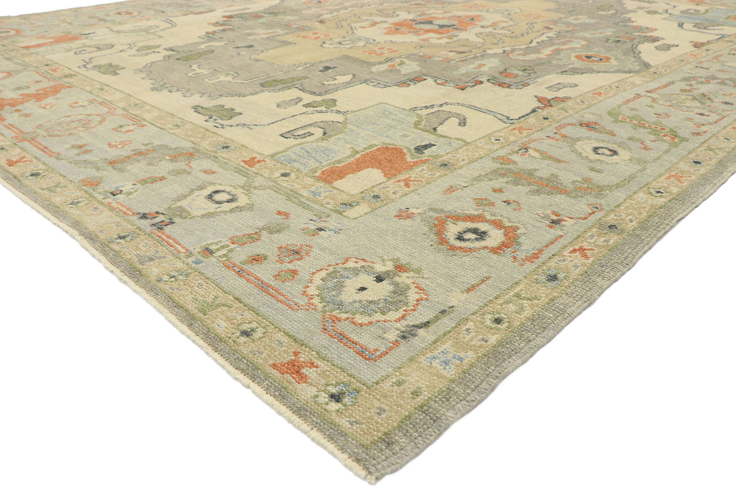 9 x 13 Turkish Oushak Rug 52873