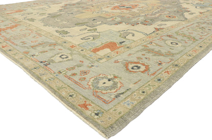 9 x 13 Turkish Oushak Rug 52873