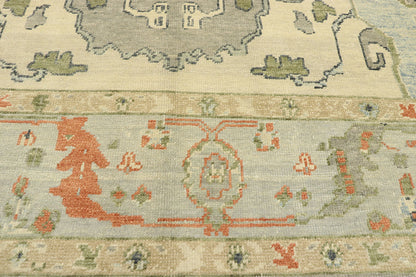 9 x 13 Turkish Oushak Rug 52873