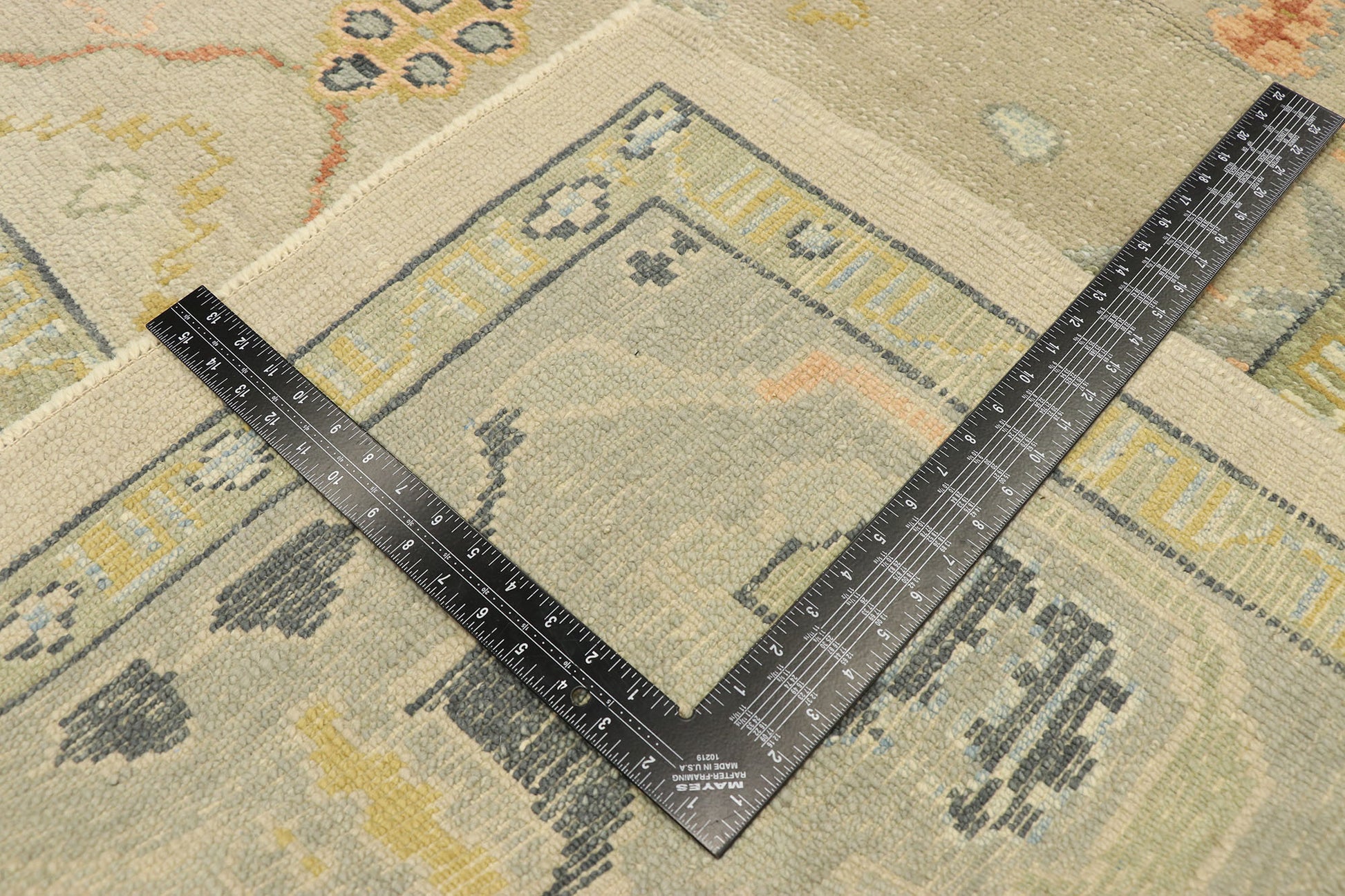 9 x 13 Contemporary Turkish Oushak Rug 52875