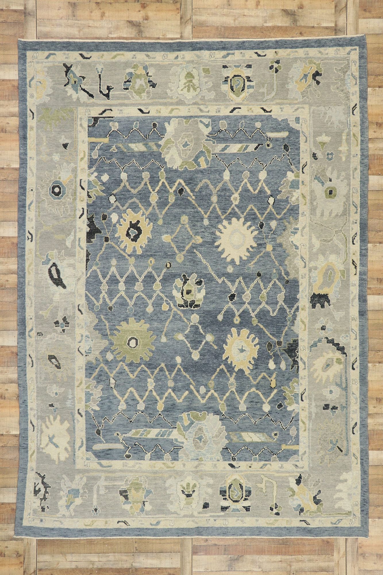 9 x 13 Turkish Oushak Rug 52876