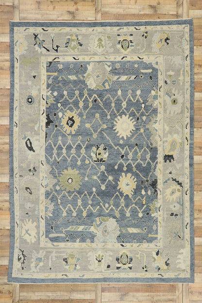 9 x 13 Turkish Oushak Rug 52876