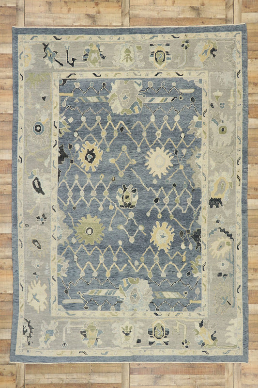 9 x 13 Turkish Oushak Rug 52876