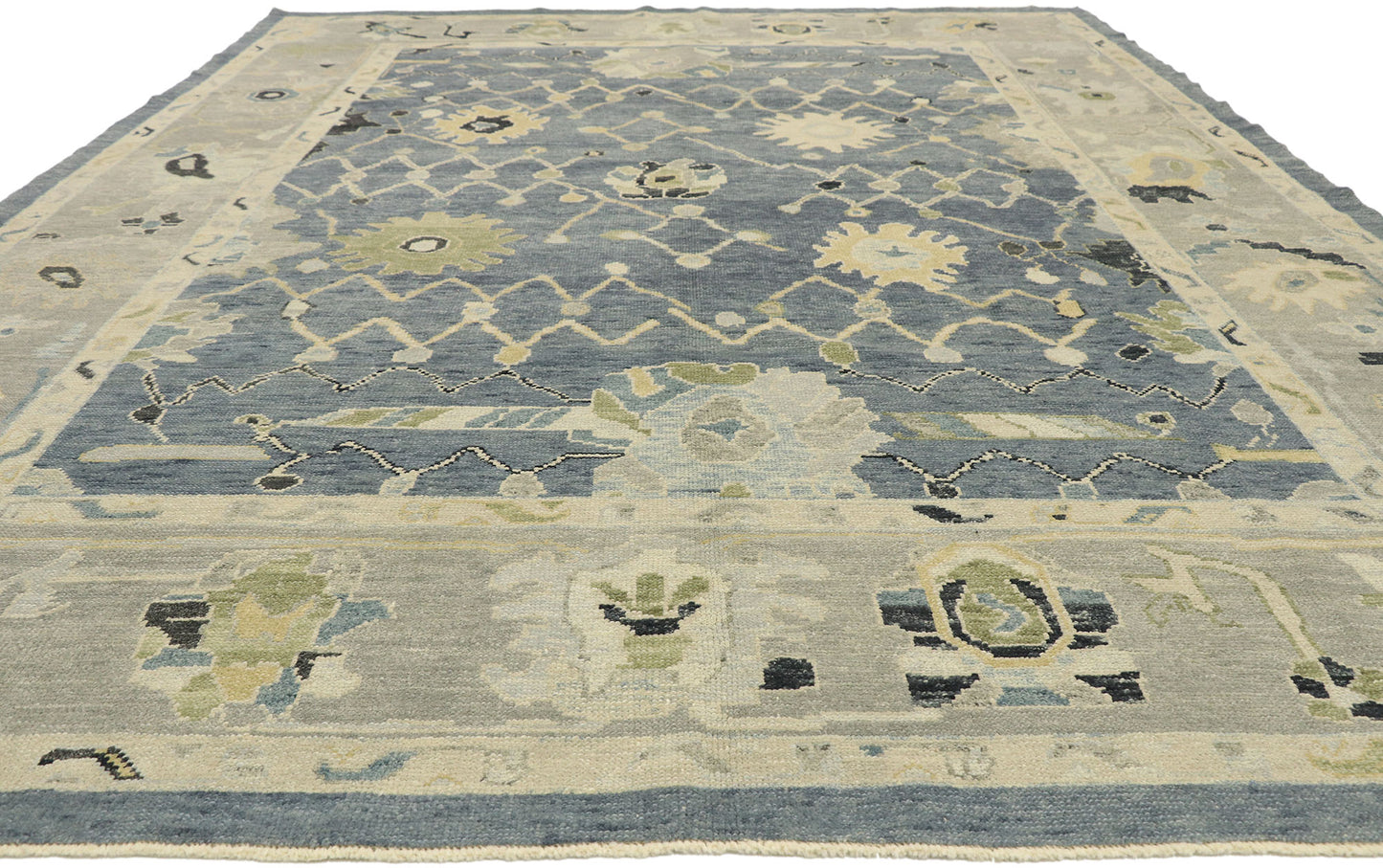 9 x 13 Turkish Oushak Rug 52876