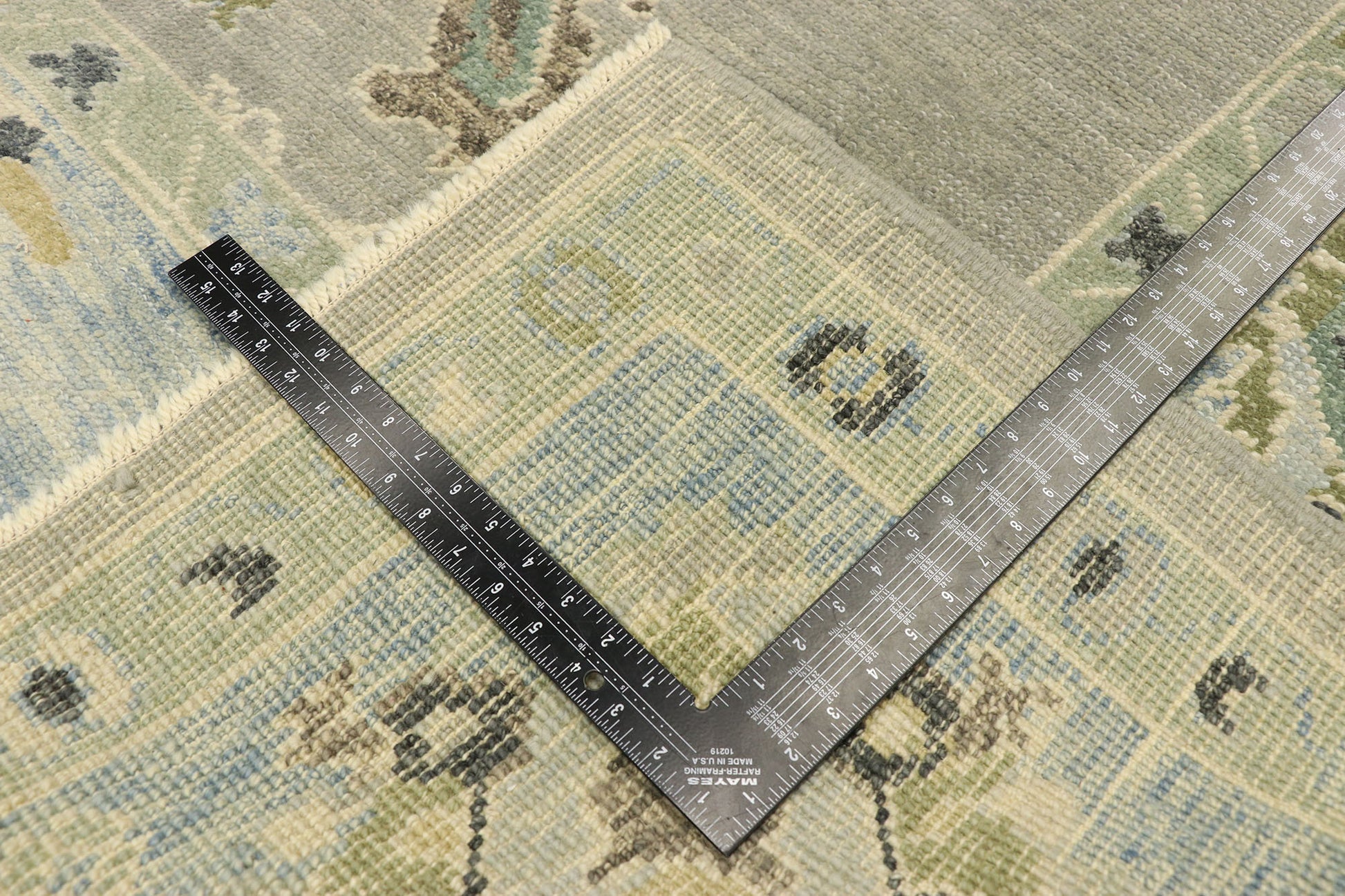 9 x 12 Contemporary Turkish Oushak Rug 52877