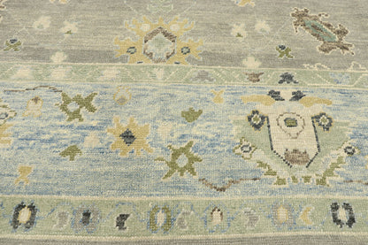 9 x 12 Contemporary Turkish Oushak Rug 52877