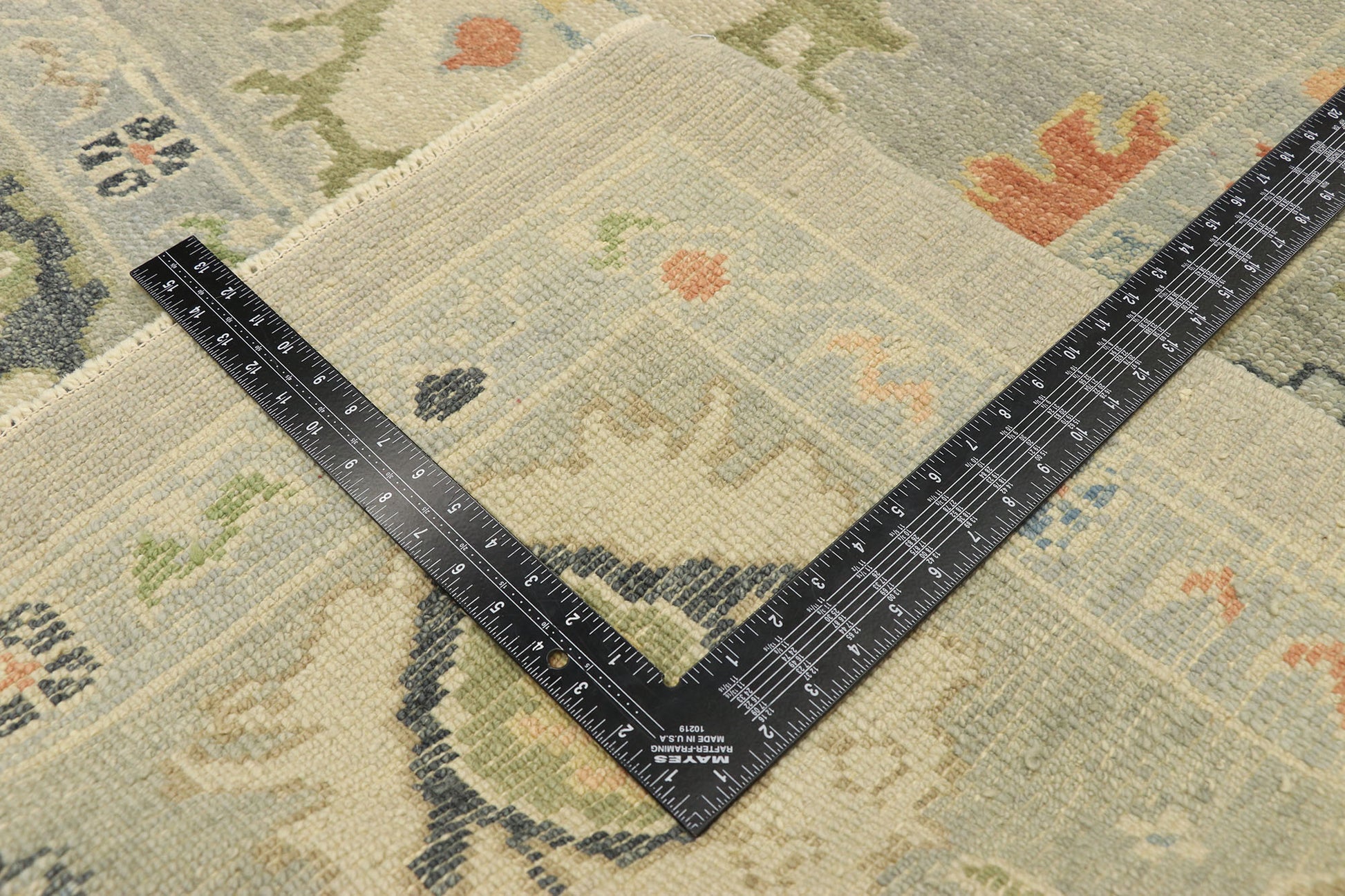 11 x 14 Contemporary Turkish Oushak Rug 52879