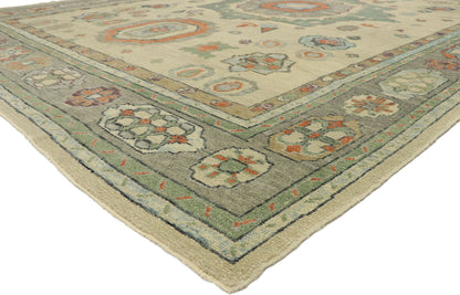 11 x 14 Turkish Oushak Rug 52880