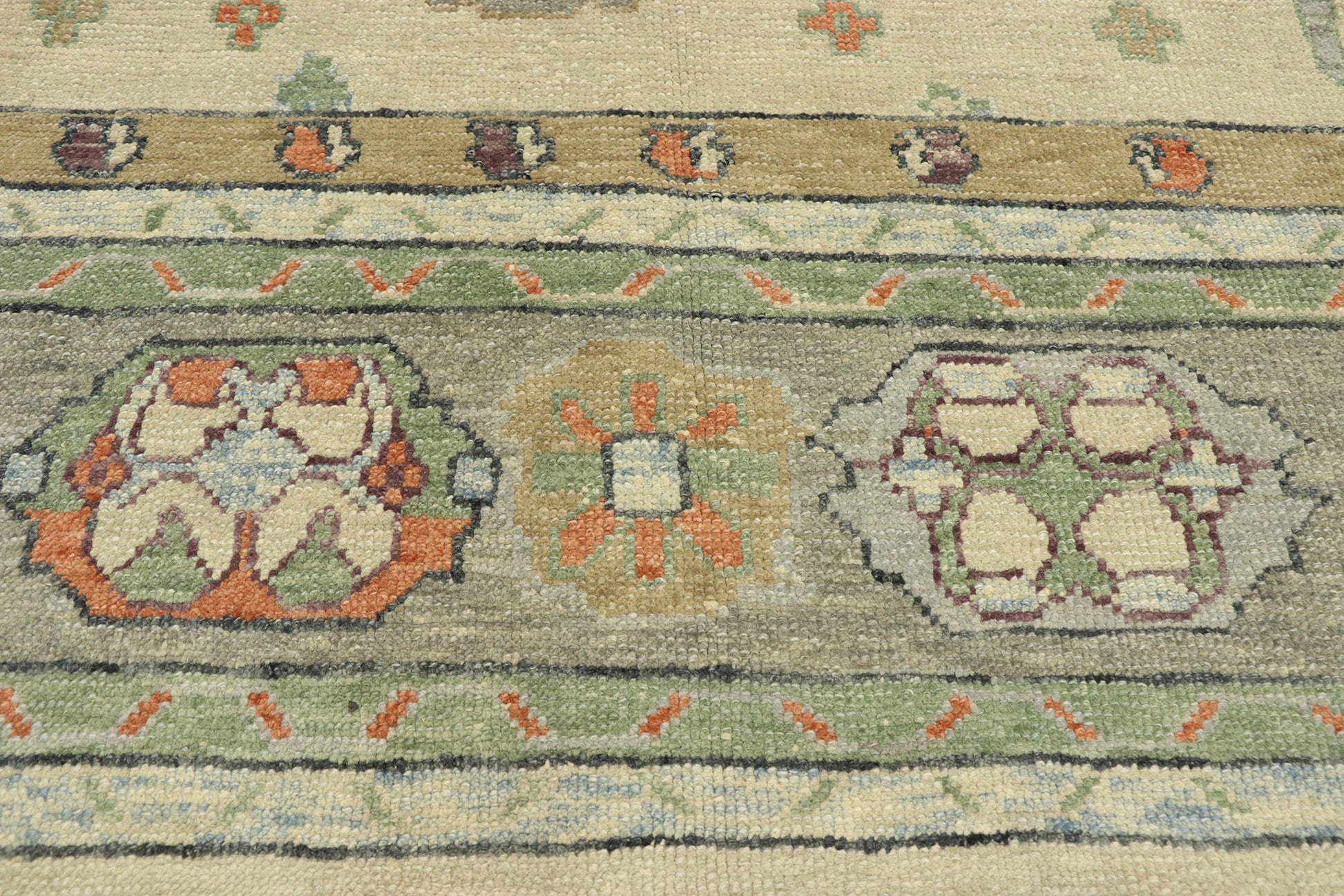 11 x 14 Turkish Oushak Rug 52880