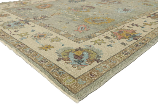 8 x 11 Contemporary Turkish Oushak Rug 52881