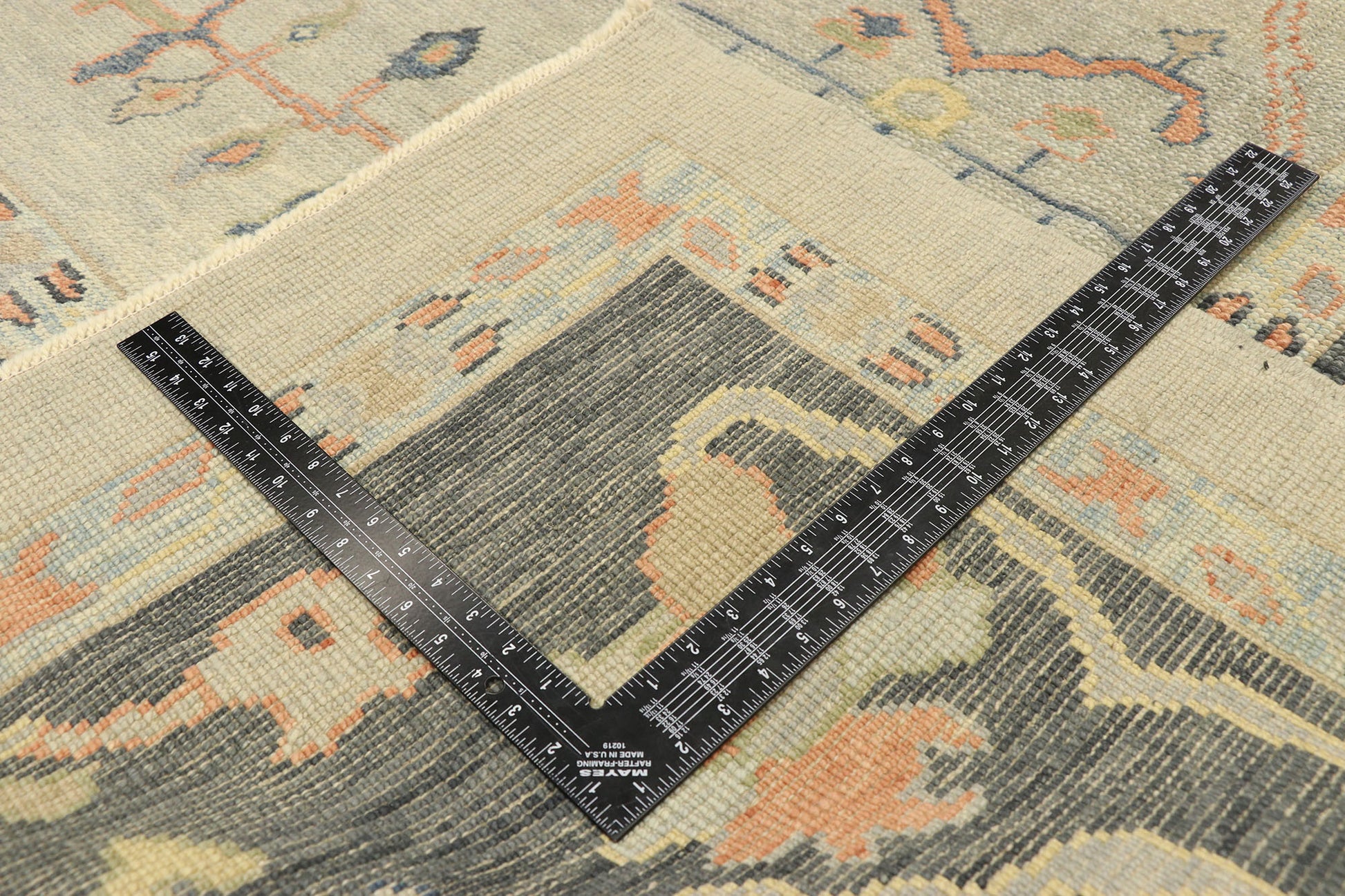10 x 14 Contemporary Turkish Oushak Rug 52883