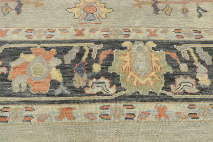 10 x 14 Contemporary Turkish Oushak Rug 52883