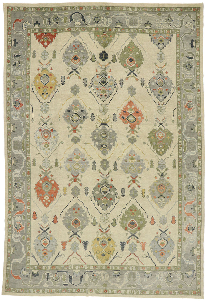 10 x 15 Turkish Oushak Rug 52884