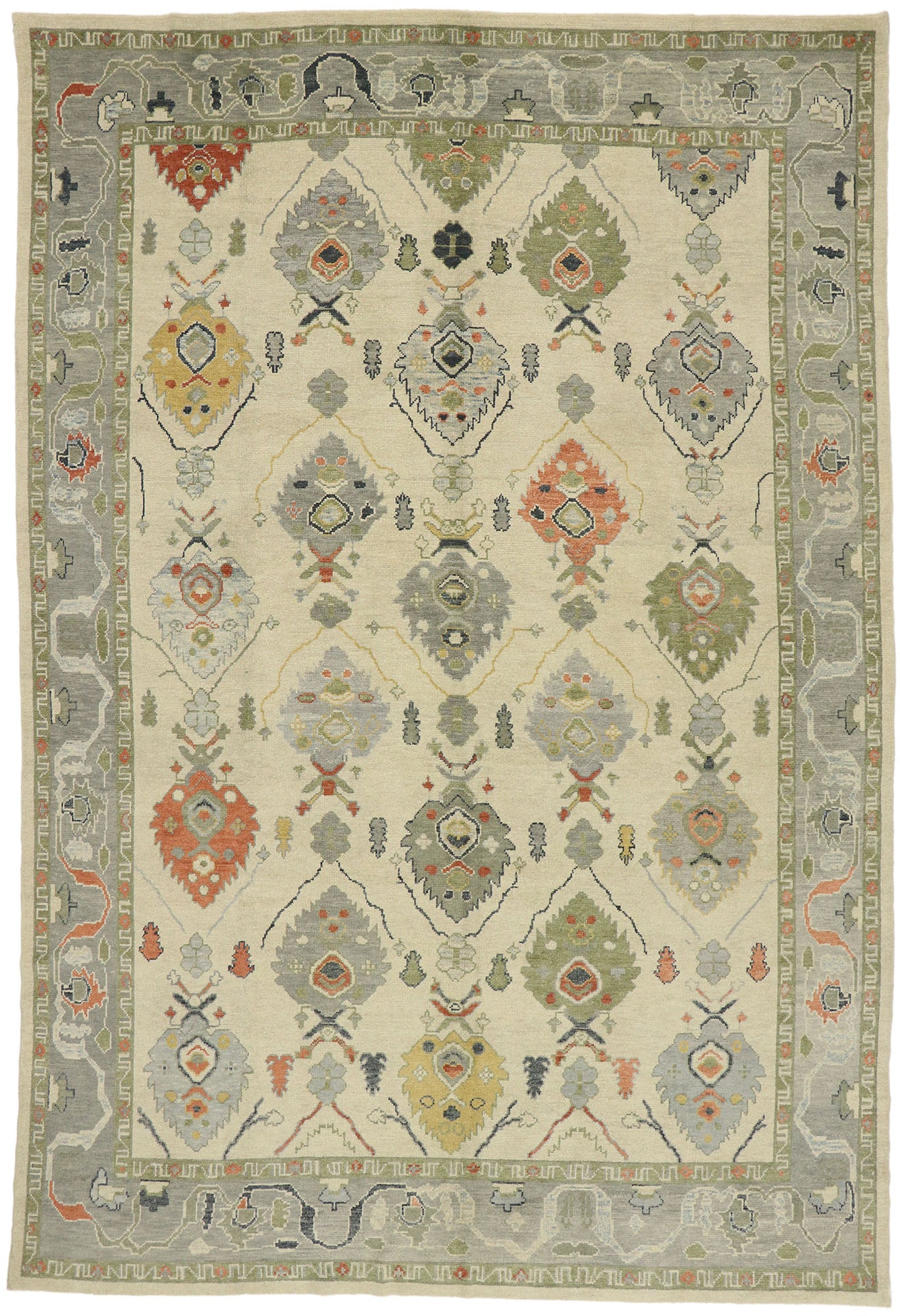 10 x 15 Turkish Oushak Rug 52884