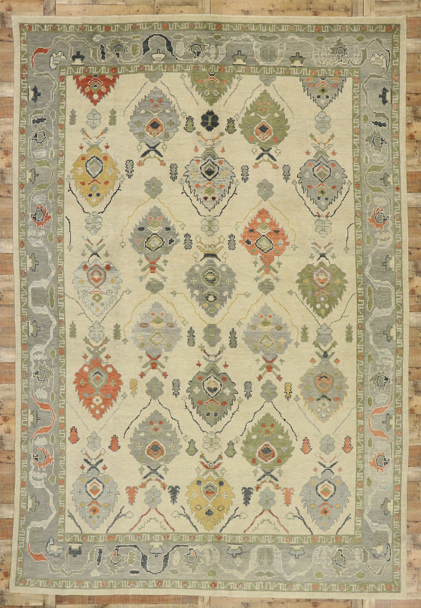 10 x 15 Turkish Oushak Rug 52884