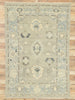 6 x 9 Modern Turkish Oushak Rug 52885