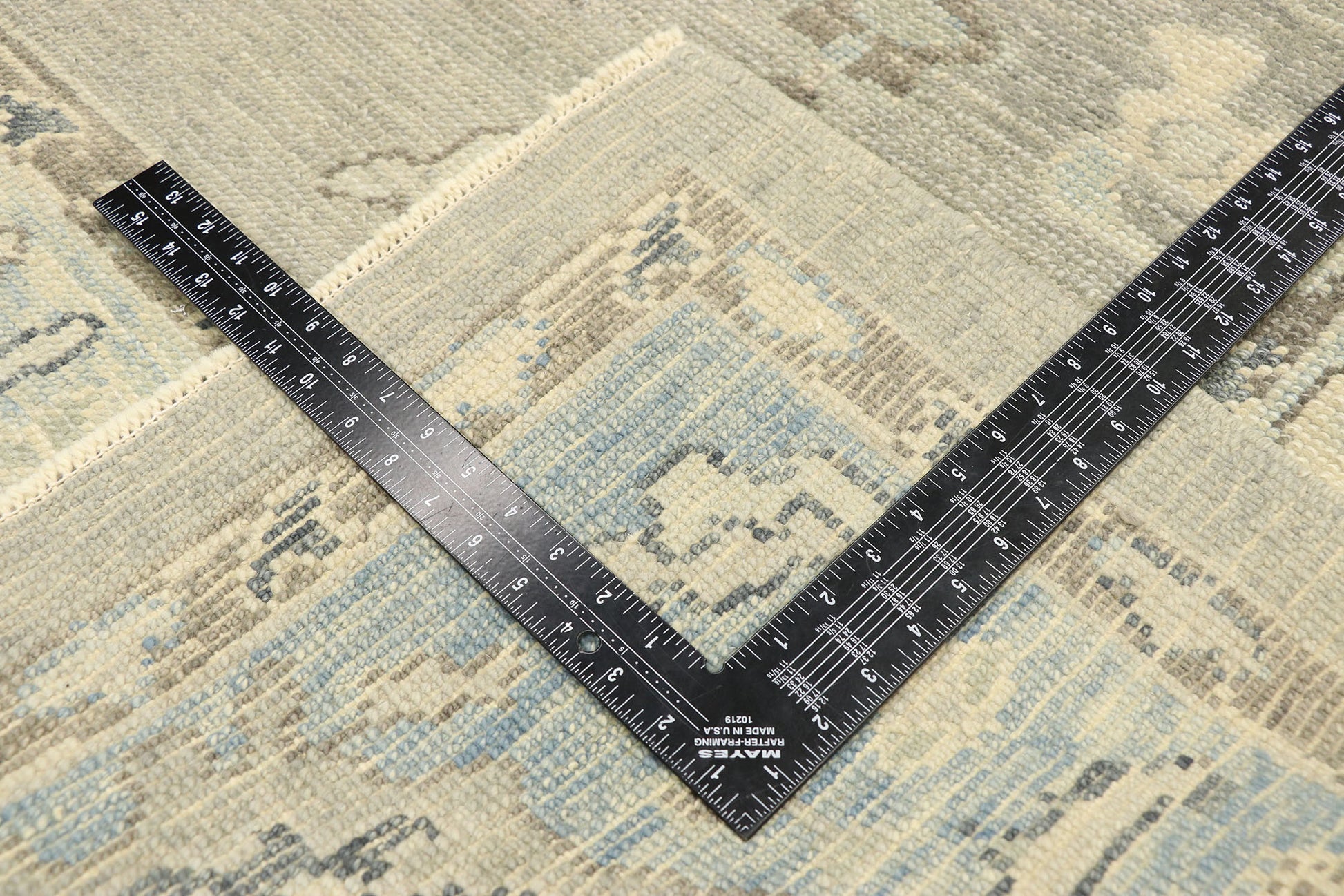 6 x 9 Modern Turkish Oushak Rug 52885