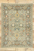 4 x 6 Modern Turkish Oushak Rug 52886