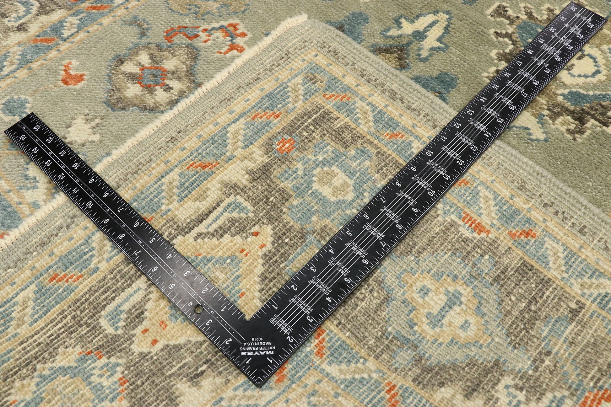 4 x 6 Modern Turkish Oushak Rug 52886