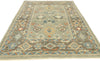 4 x 6 Modern Turkish Oushak Rug 52886