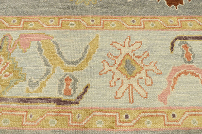 6 x 9 Contemporary Turkish Oushak Rug 52887