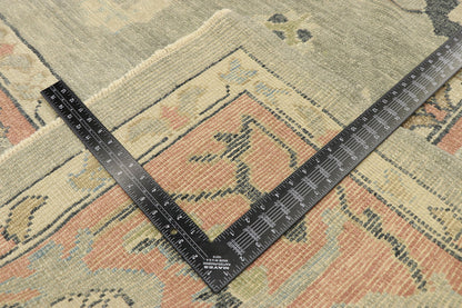9 x 12 Contemporary Turkish Oushak Rug 52891