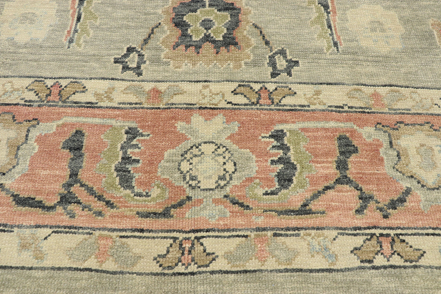 9 x 12 Contemporary Turkish Oushak Rug 52891