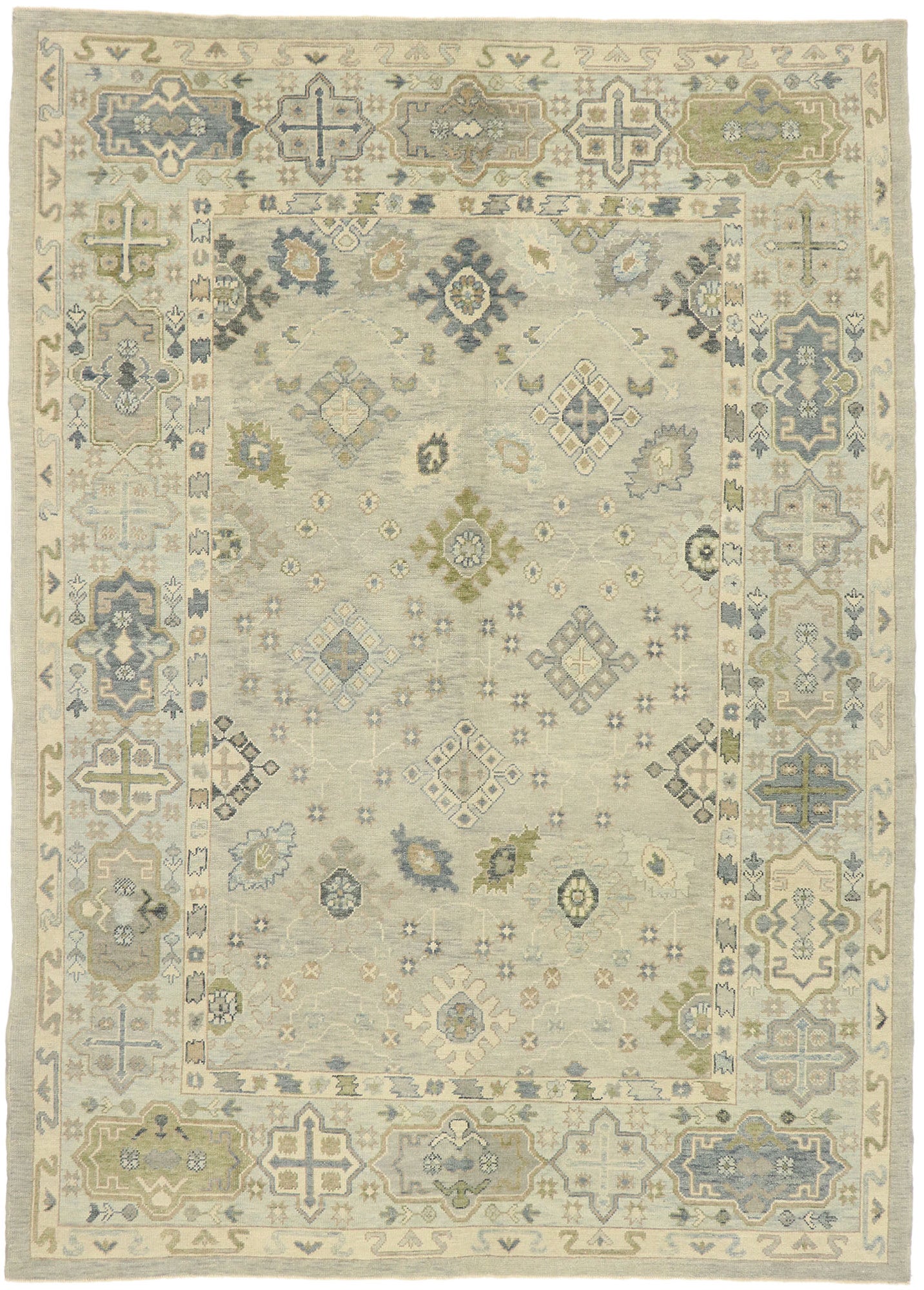 9 x 13 Turkish Oushak Rug 52892