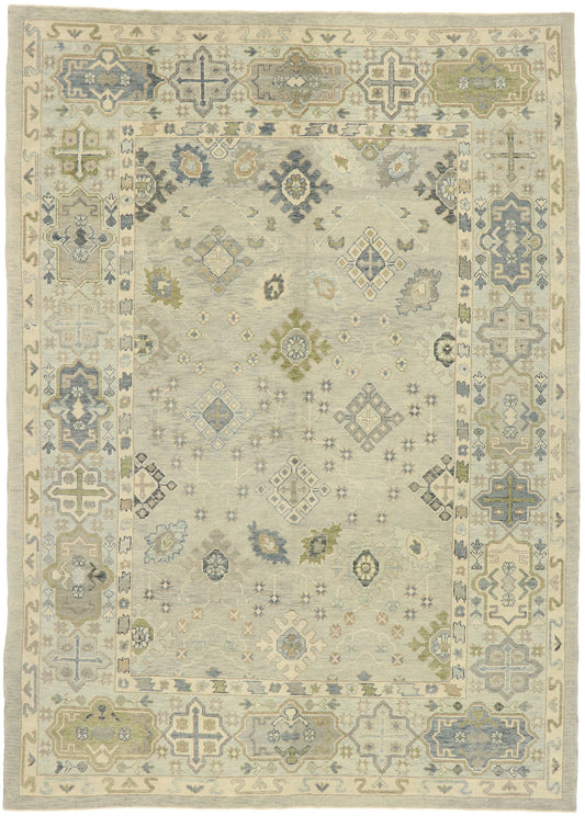 9 x 13 Turkish Oushak Rug 52892