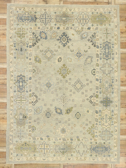9 x 13 Turkish Oushak Rug 52892