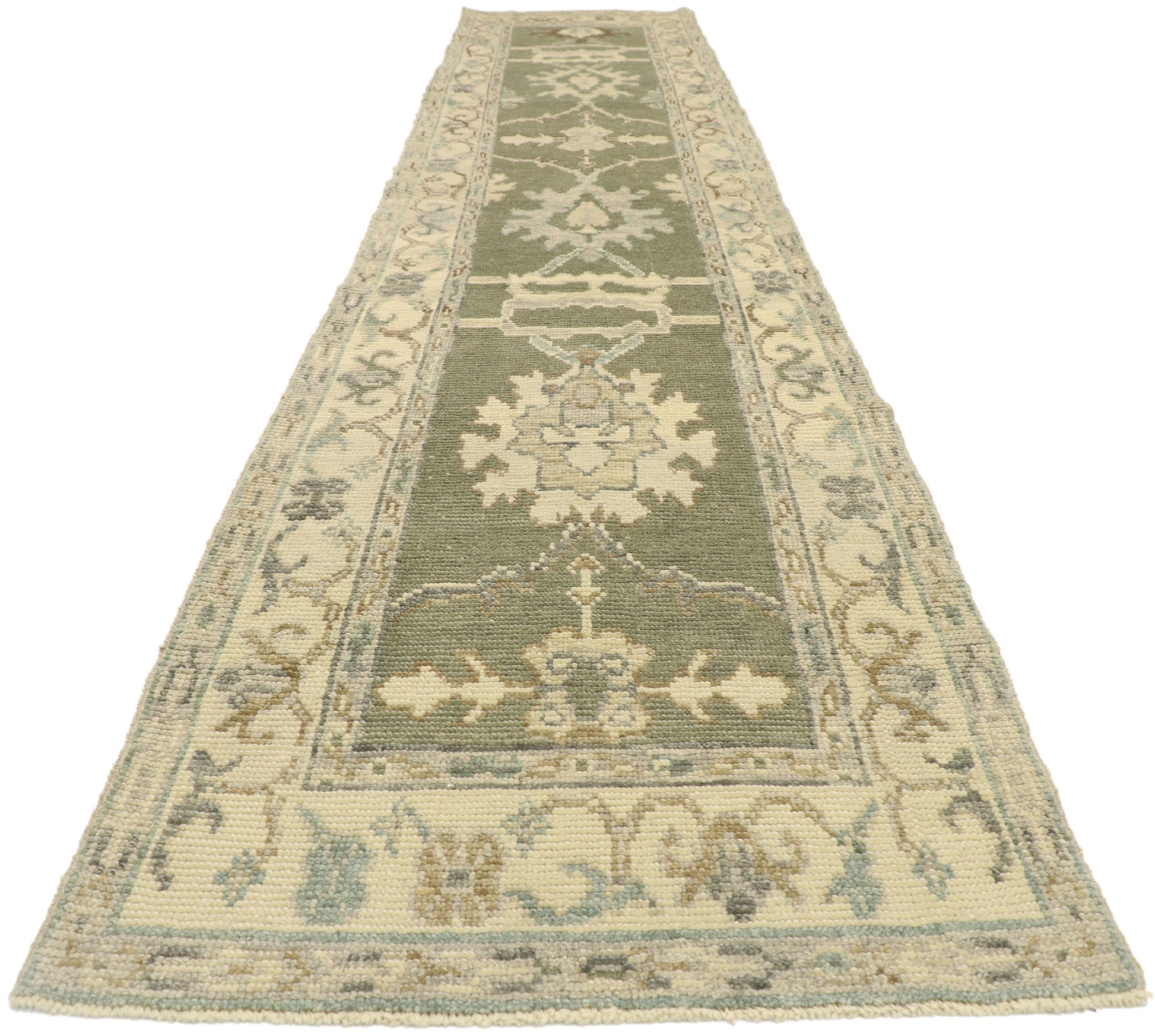 3 x 13 Turkish Oushak Runner 52893